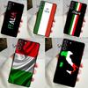 Italy Flag Case For Samsung Galaxy S24 Ultra S22 Plus S20 S21 FE S8 S9 S10 Note 10 20 S23 Ultra Cover