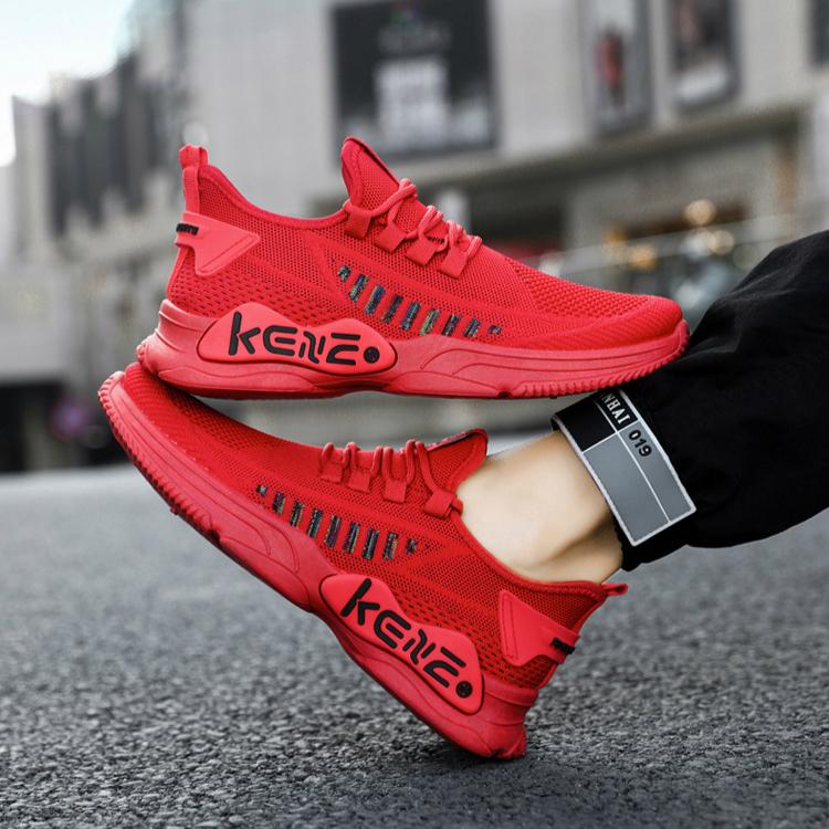 2025 Весна Лето Мужские сетчатые кроссовки Дышащие спортивные кроссовки Модные кроссовки Модный тренд Уверенные шаги Комфорт и простота Обувь