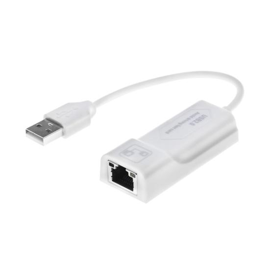 Портативная сетевая карта USB 2.0, проводной Ethernet-адаптер, не требующий драйверов