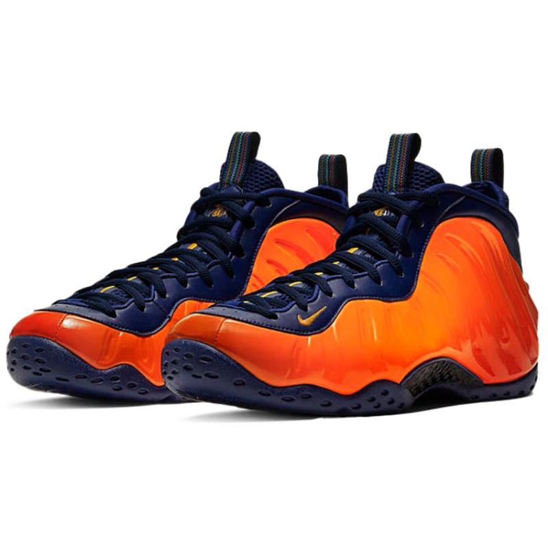 Nike Air Foamposite One Blue Void Rugged Orange Sneakers Casual Shoes CJ0303-400