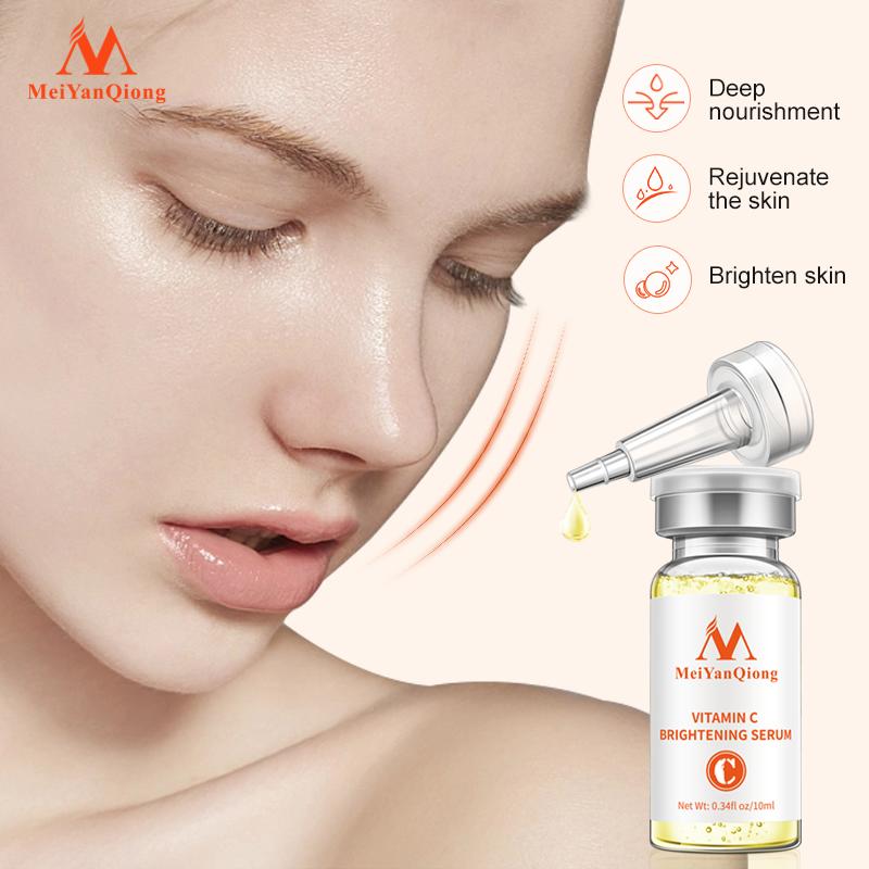 Супер уход за кожей, отбеливающая сыворотка для лица с витамином С, против морщин, антивозрастная увлажняющая сыворотка для ухода за лицом, VC эссенция