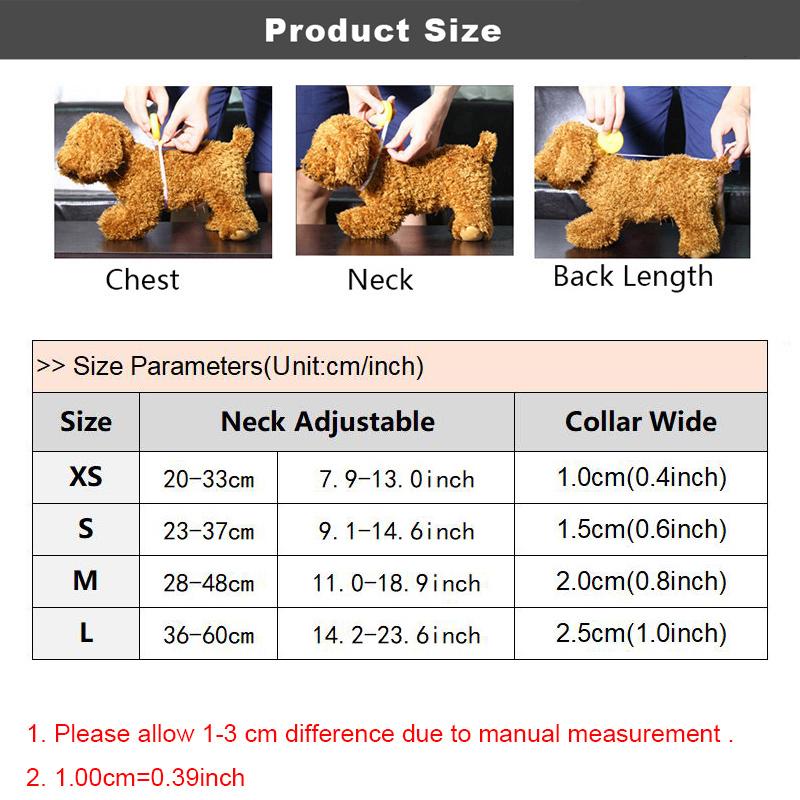 Nylon Webbing Dog Collar Heavy Duty Clip Buckle Pet Collar for Small Medium Dogs Chihuahua Dog Red Black Blue Purple 20