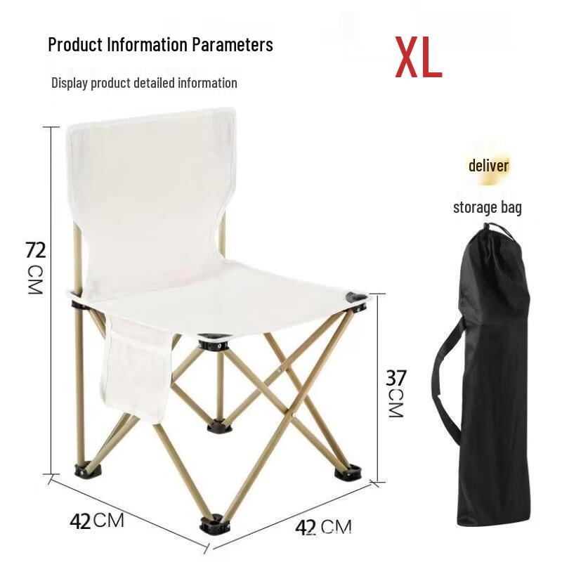 OIMG Portable Outdoor Folding Camping Chair