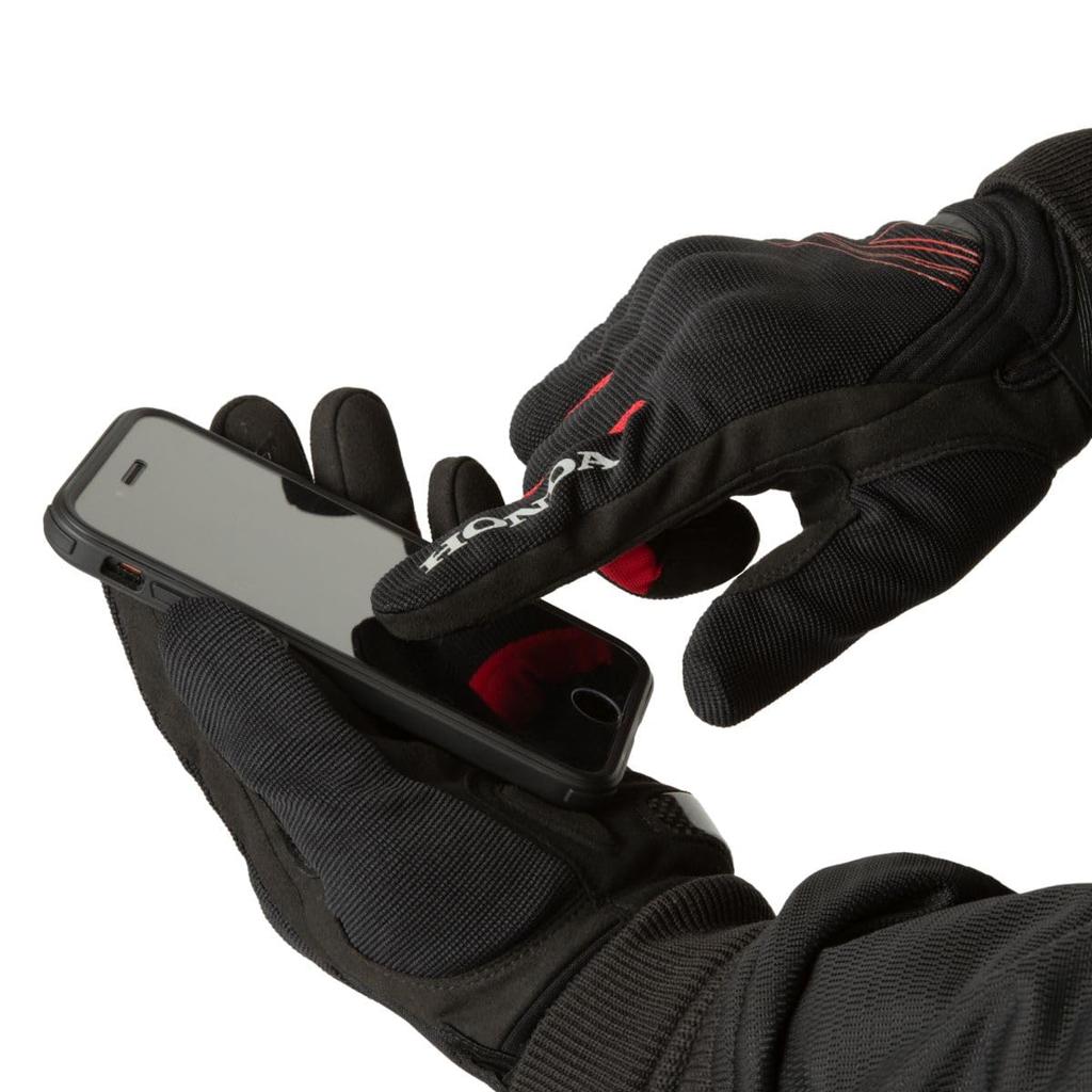 Honda Protective Mesh Gloves R Size (Red), M, 0SYEJ-76B-RM