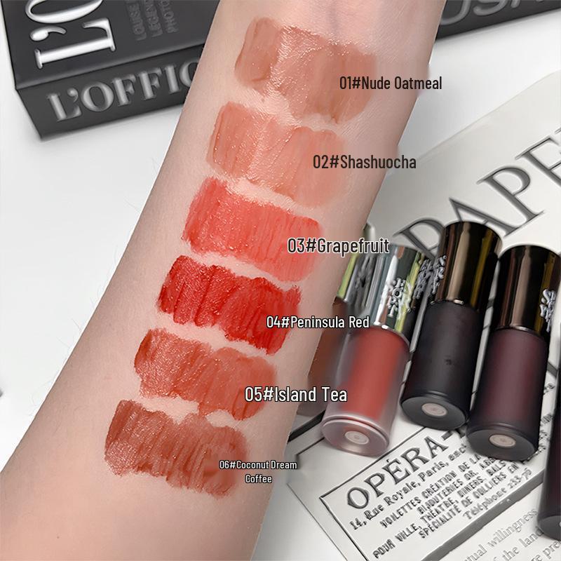 Сенсорный светоотражающий блеск для губ: Стойкая, Увлажняющая, Придающая объем помада для молодого вида