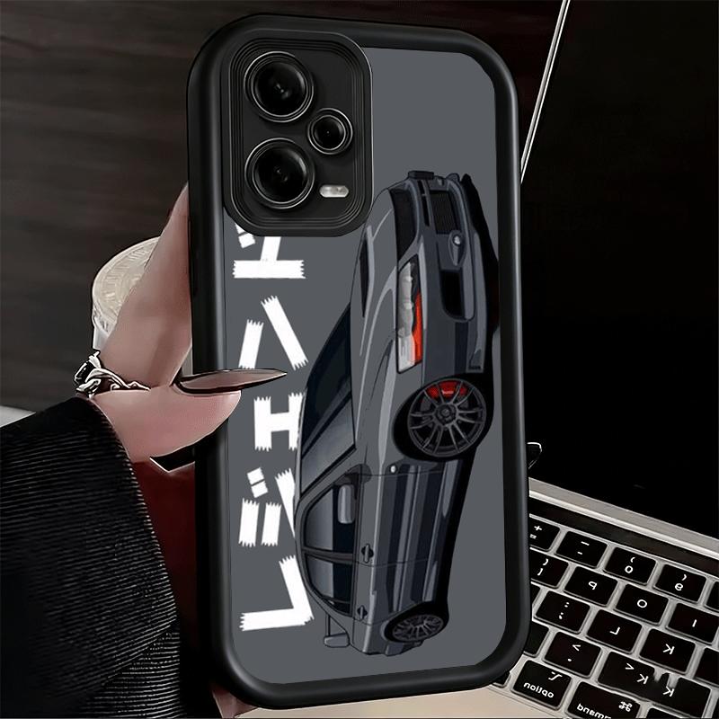 Phone Case for Xiaomi Redmi Note 15 14 13 Pro Plus JDM Tokyo Drift Sports Car Shell 12S 11 11S 11T 5G 14S Soft Silicone Funda
