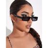 Retro Small Eyewear Sunglasses for Women Sun Glasses Rectangle Square Sunglasses