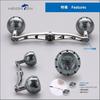 Ручка катушки HEIGHTEN 130 мм с ручкой 35 мм для мультипликаторной катушки Shimano Daiwa Abu Garcia General серии Chrysant (Бронзовый) (738)