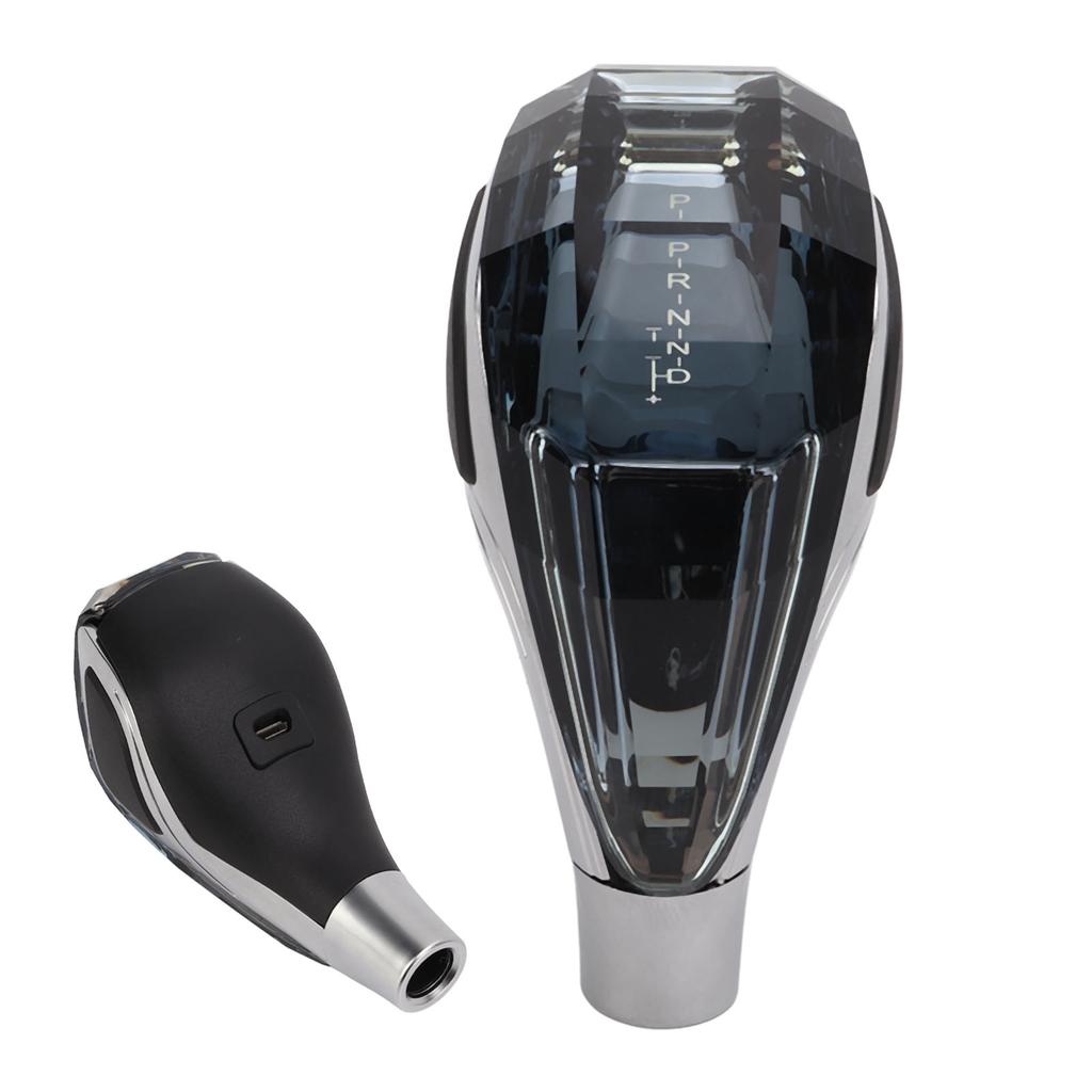 Светодиодная хрустальная головка рычага переключения передач 7 цветов автоматический переключатель с сенсорным управлением для M12 M10 M8 рычаг переключения передач автомобиля