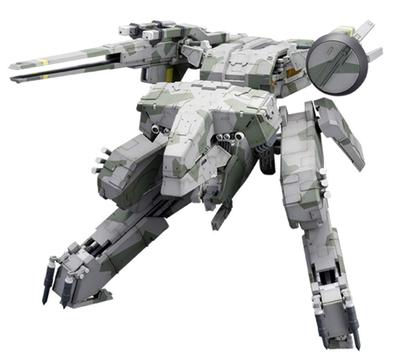 Metal Gear Solid Metal Gear REX Общая длина 220 мм, масштабная пластиковая модель, приблизительно. 1/100