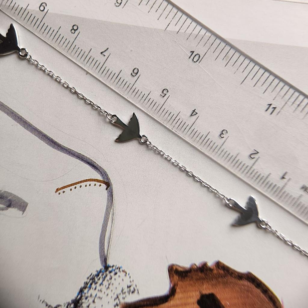 Silver Bracelet Without Stones, Product Weight 2.09 Gr (2183877)