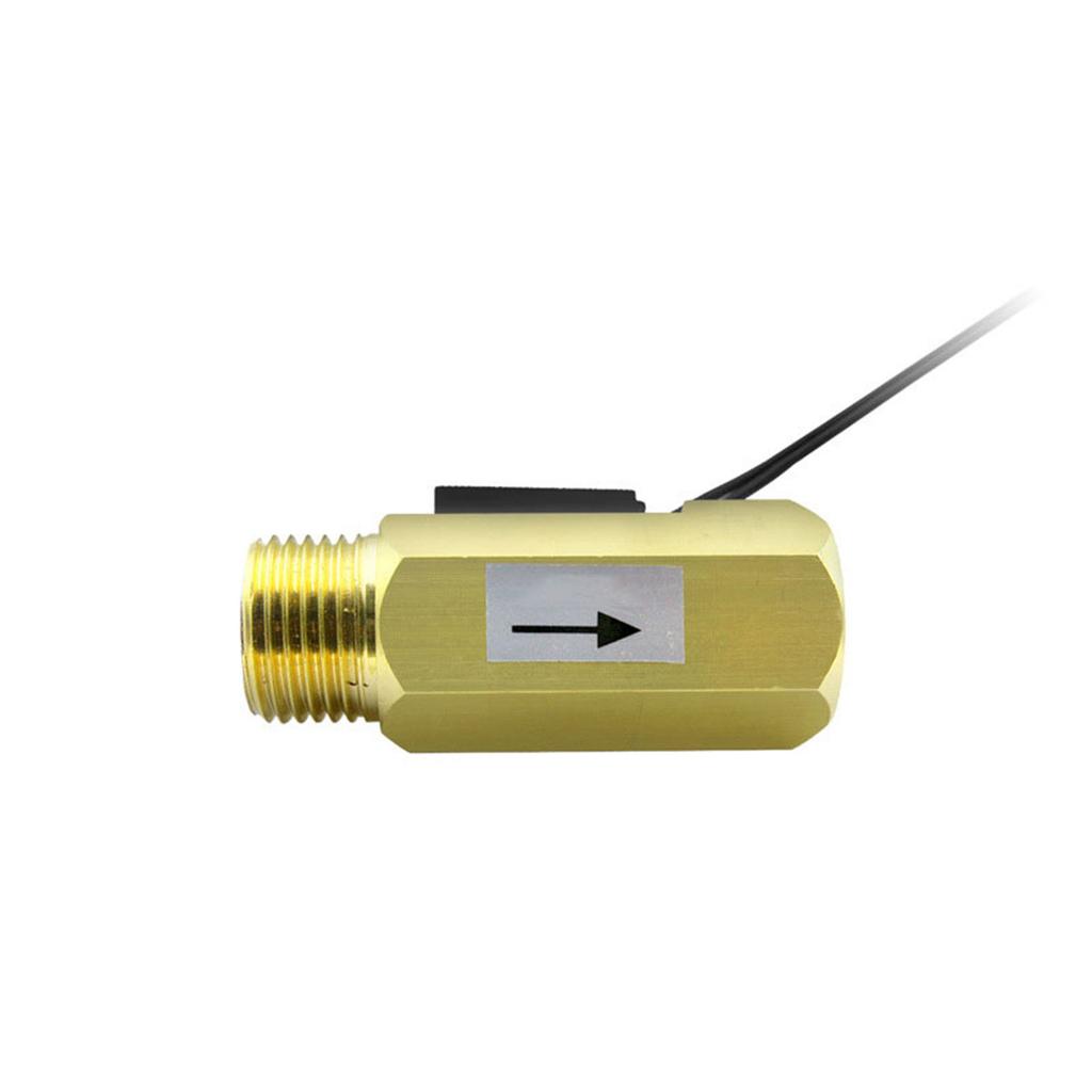 Compact 220V Brass Water Flow Switches Easy Installation Water Flowing Measurement Switches for Various Applications