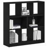 Bookshelf Black Oak Effect 97.5 x 29.5 x 100 cm Engineered Wood