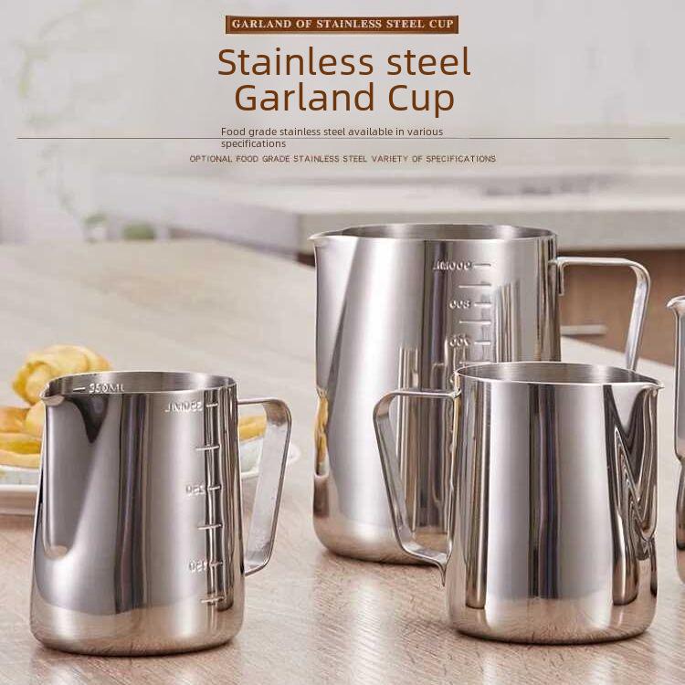 Набор из двухслойных кофейных чашек из нержавеющей стали 304 с блюдцем и ложкой (Защита от ожогов, изоляция)