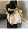 Однотонная сумка Ins Tote Bag большой емкости, цветной контрастный дорожный досуг, нейлоновая сумка через плечо, новая