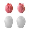 Силиконовые формы для свечей с 3D цветами, формы для украшений, формы для эпоксидной смолы, формы для гипса для изготовления свечей