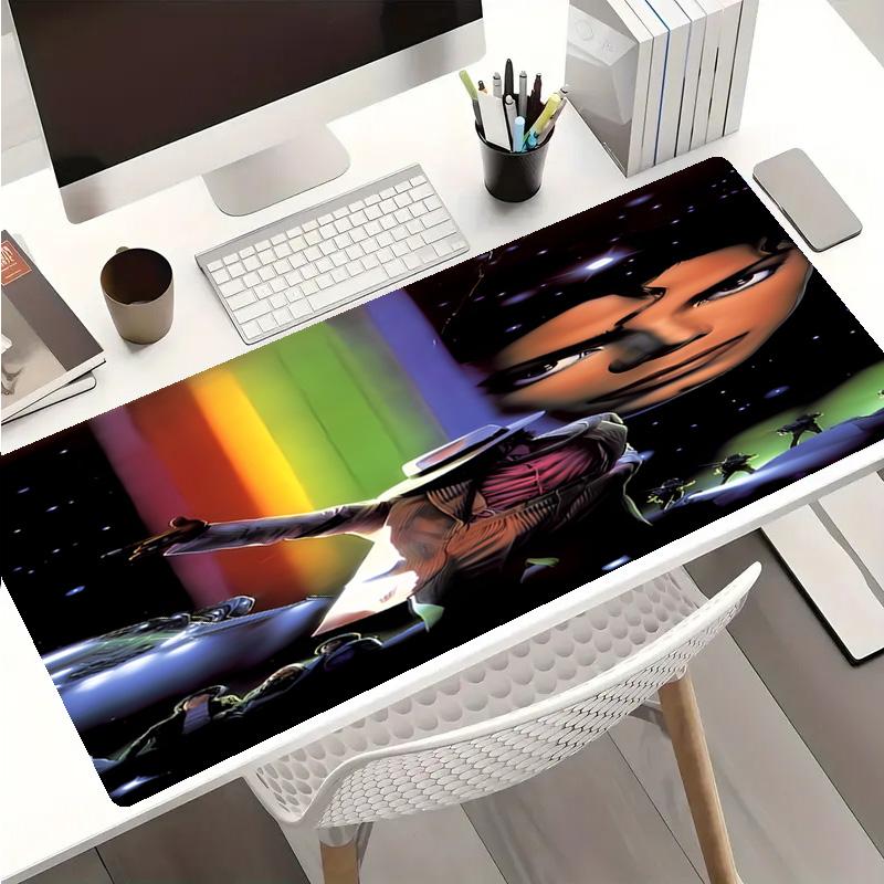 Michael Jackson Mouse Pad - Non-Slip Rubber Base, Smooth Surface for Work,Gaming,Office,And Home Use, Desk Mouse Pad
