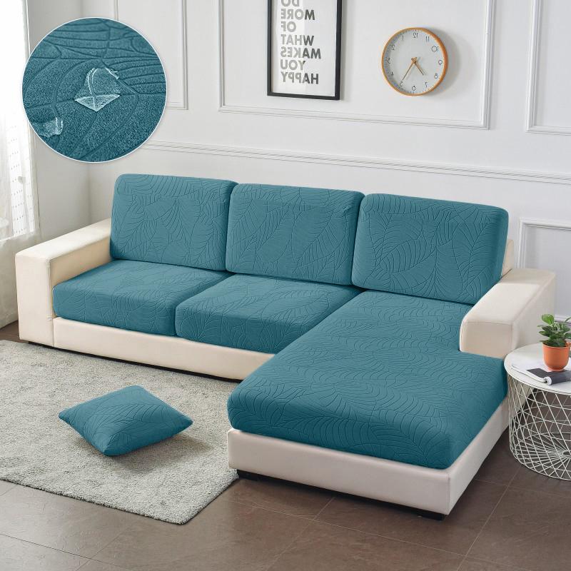 Водонепроницаемый чехол для дивана для гостиной, эластичные жаккардовые чехлы для диванов, дешевые чехлы для диванов, нежные чехлы для диванов для дома, отеля