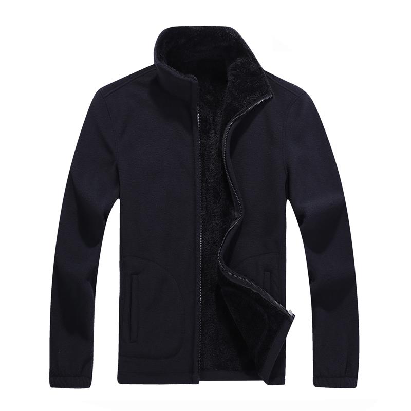 Outdoor Fleece Jacket  Fleece Casual Jacket Plush and Thick Insulation Sweater