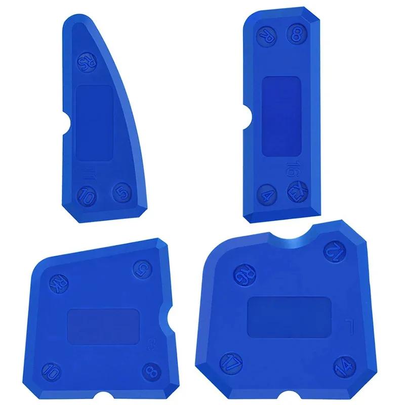 Набор силиконовых инструментов для уплотнения швов, шпатель для герметика, скребок для плитки, оконная затирка, удаление кромок, кухонные строительные инструменты