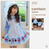 Children's Day Blue Alice Dreamwalking Maid Dress Wonderland Princess Dress Pastoral Performance Dress