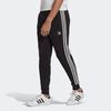 Adidas Классические брюки с 3 полосками, черные мужские уличные брюки GN3458