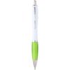 Plastic pen recycled "Nash" (blue ink) Grein lime
