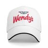Логотип ресторана быстрого питания Wendy Базовая футболка Бейсболка Snapback Люкс Мальчик Женская