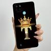 Чехол для телефона Realme C21Y C25Y Королевские буквы Мягкий жидкий силикон Защитная задняя крышка Для Realme C21 C15 C 21 C 25 Y Fundas