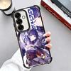 Genshin Impact Desgin Plating Phone Case For Samsung A17 A07 A37 A57 A16 A56 A15 A55 A14 A54 A13 A53 A26 A36 A25 A35 A24 A34 A23