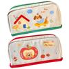 Can Stand Pencil Storage Bag INS Multi-layer Stationery Bag Zipper Stationery Case  Student