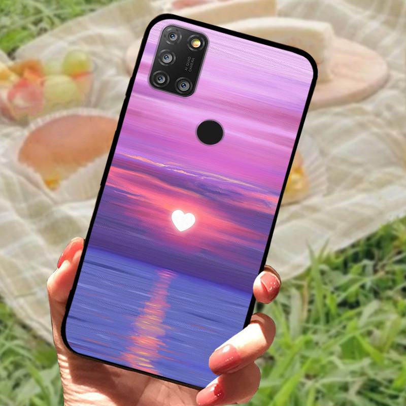 For Alcatel 3X 2020 Case Marble Silicon Back Cover Phone Case For Alcatel 5X 5061 / 3X 2020 4 Cameras Cases Soft bumper Funda