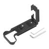L Camera Bracket Quick Release Plate Aluminium Alloy Vertical Horizontal Anti Slip Padding Camera
