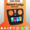 Android Carplay автомобильное радио для Renault Lodgy 2016-2021 мультимедийный проигрыватель головное устройство стерео GPS навигация BT WIFI 2+32 ГБ