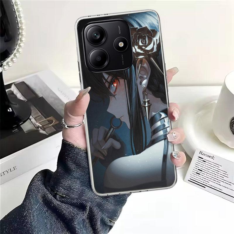 S-Spy Family Yor F-Forger Soft Phone Case For Xiaomi Redmi Note 15 14 14S 13 12 Pro Plus 12S 11 11S 11E 10 10S 11T 5G Fundas Coq