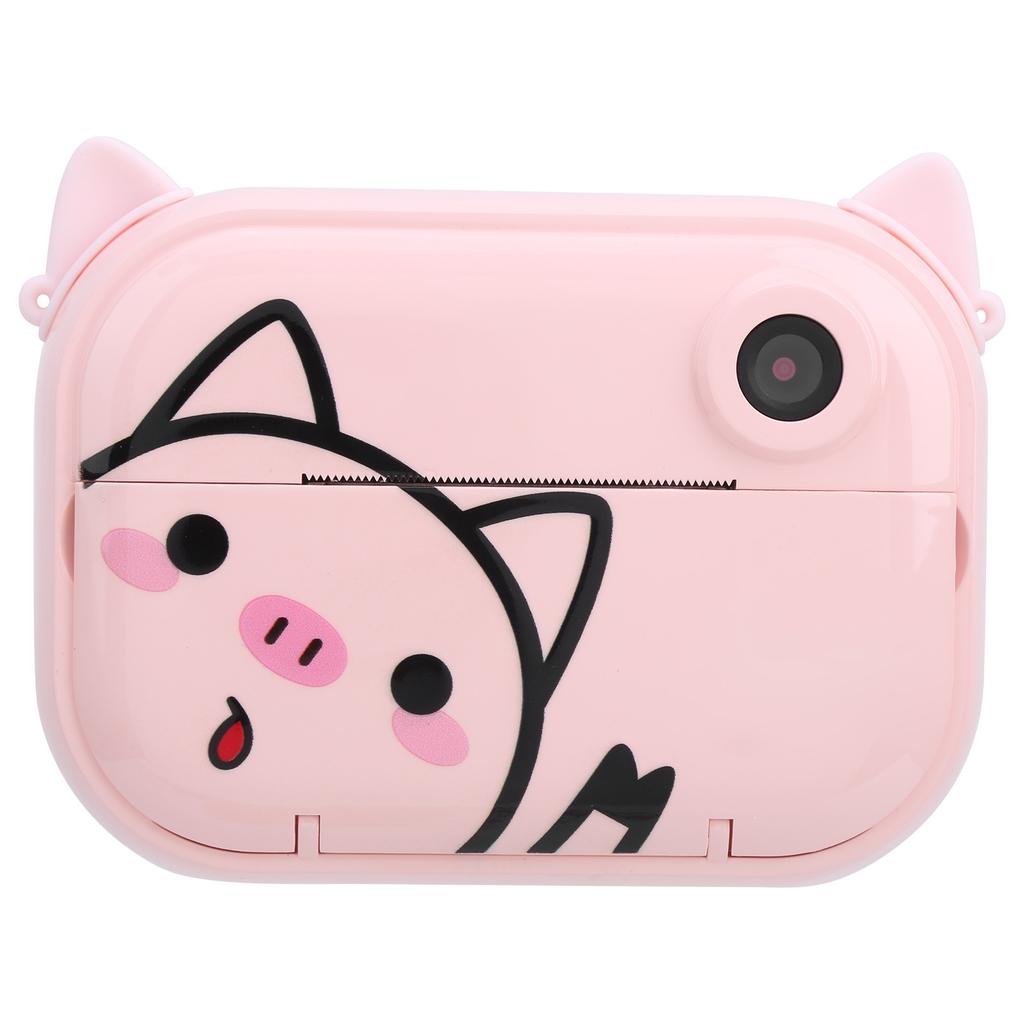 12MP Children Print Camera Instant Thermal Black and White Printing WIFI Cam for Over 3 Years