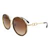 Burberry B. Monogram Exclusive Logo Pattern Series Trendy Sunglasses 3127D Women sunglasses Tortoise Gold B3127-D-1109/13-57