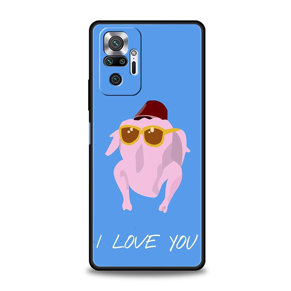Чехол для телефона Central Perk Coffee Friends ТВ-шоу для Xiaomi Redmi Note 14 13 5G 10 11 12 Pro Plus 4G 14C 13C 12C 10C Черный