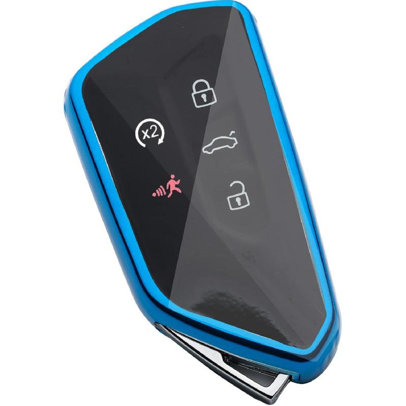 Чехол для брелока подходит для VW Atlas ID.4 ID.3 MK8 Golf GTI Seat Leon MK4 Skoda Octavia 2024 2025