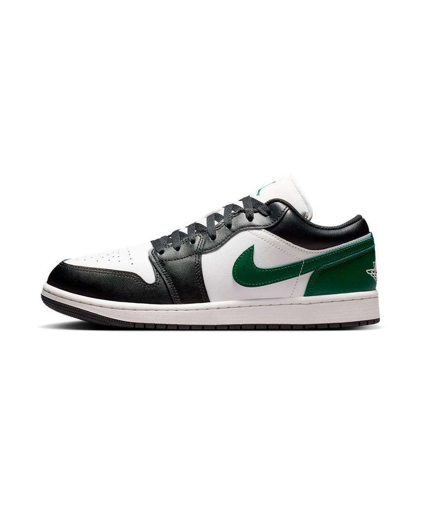 Nike Air Jordan 1 Low M - Черный:Гоге Зеленый:Summit White / 553558-047