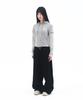 AMES-WORLDWIDE Overfit Cotton Pants Black
