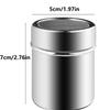 New Stainless Steel Sprinkle Powder Icing Sugar Cocoa Sugar Chocolate Flour Duster Shaker Tool Seasoning Bottle for Spices