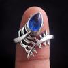 Kyanite Gemstone Solid Ring 100% 925 Sterling Silver Fine Jewelry Statement Ring Unisex Jewelry