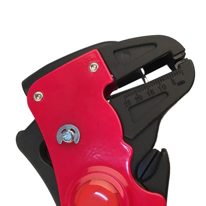 Многофункциональный мини-тромбон Автоматический стриппер для проводов Регулируемый кабельный вывод Для проводов 0,2-6 кв. мм Инструменты с рукояткой