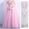 Cloth Sticker Soft Hand Embroidery Tear-resistant DIY Clothing Polyester Lace Wedding Dress Applique Sewing Shop