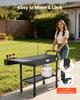 Outdoor Grill Cart, 787 x 432mm Tabletop Size Grilling Table, Foldable Outdoor Cooking Table with Tissue Holder, Hooks, Wheels, Side Table, BBQ Prep