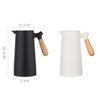 1000ml Thermal Coffee Carafe Double Walled Thermos Glass Liner Coffee Kettle Household Insulation Water Pot Vacuum Carafes