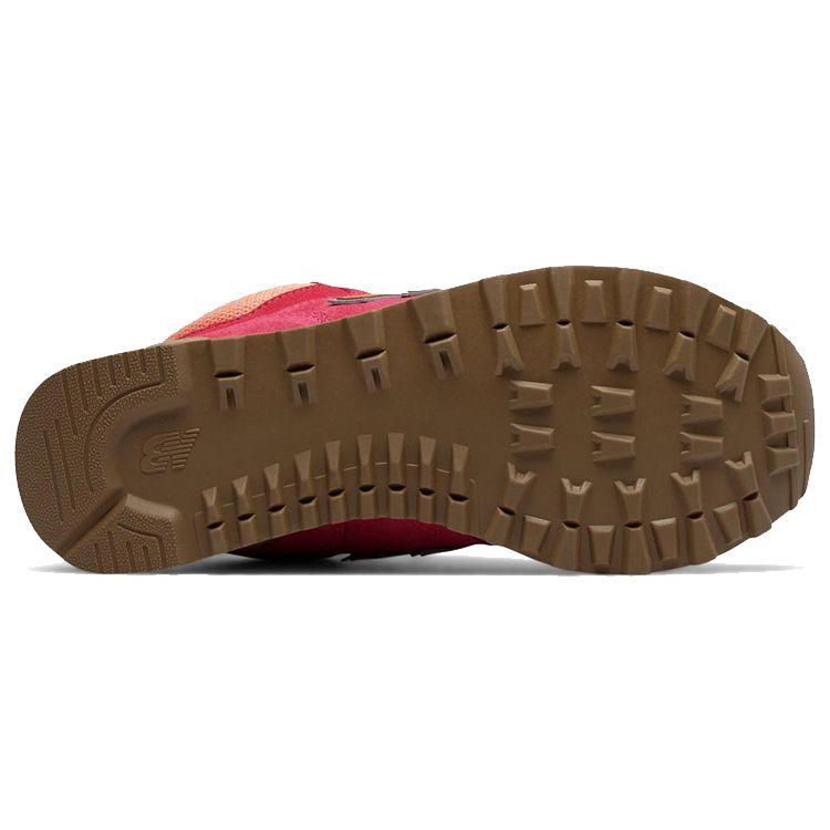 New Balance 574 Pink Coral Женские кроссовки Оранжевые WH574WB