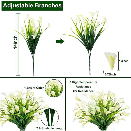 Practical Faux Flower Decorative Eco-friendly Exquisite