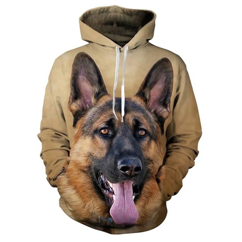 Весенне-осенняя модная милая сибирская хаски с 3d принтом для мужчин и женщин, свободная толстовка с капюшоном, повседневная негабаритная полиэстеровая популярная толстовка, мужская одежда